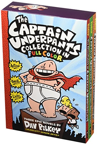 Product Cover The Captain Underpants Color Collection (Captain Underpants #1-3 Boxed Set)