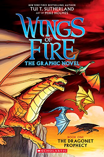Product Cover A Graphix Book: Wings of Fire Graphic Novel #1: The Dragonet Prophecy