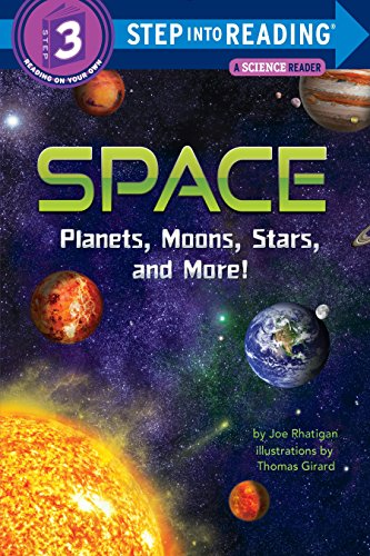 Product Cover Space: Planets, Moons, Stars, and More! (Step into Reading)