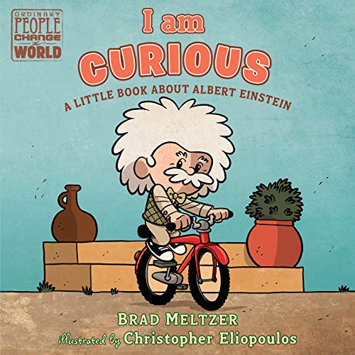 Product Cover I am Curious: A Little Book About Albert Einstein (Ordinary People Change the World)