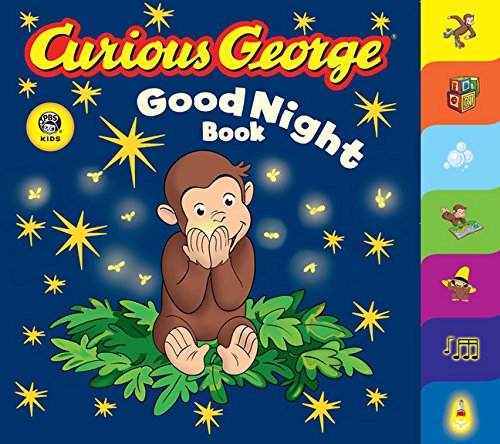 Product Cover Curious George Good Night Book (CGTV Tabbed Board Book)
