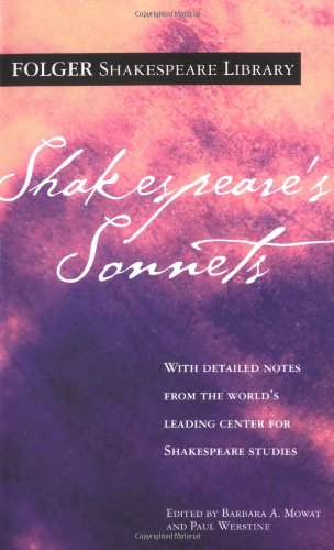 Product Cover Shakespeare's Sonnets (Folger Shakespeare Library)