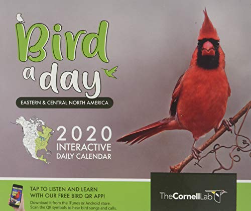 Product Cover Bird a Day 2020 Interactive Daily Calendar Eastern & Central North America (Cornell Lab of Ornithology)