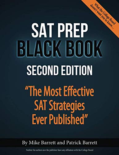 Product Cover SAT Prep Black Book: The Most Effective SAT Strategies Ever Published