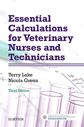 Product Cover Essential Calculations for Veterinary Nurses and Technicians