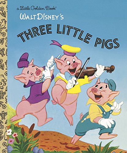 Product Cover The Three Little Pigs (Disney Classic) (Little Golden Book)