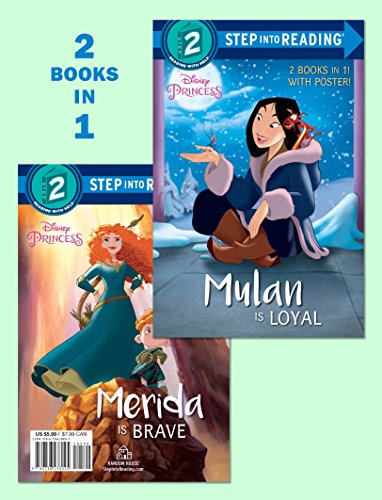Product Cover Mulan Is Loyal/Merida Is Brave (Disney Princess) (Step into Reading)