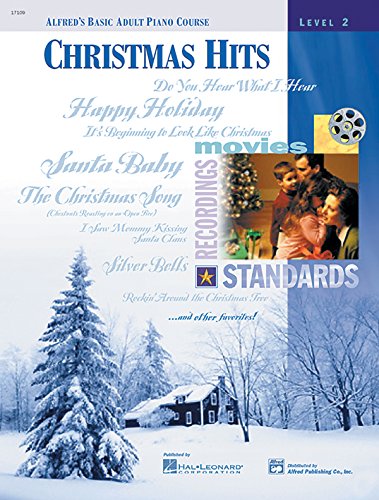 Product Cover Alfred's Basic Adult Piano Course Christmas Hits, Bk 2