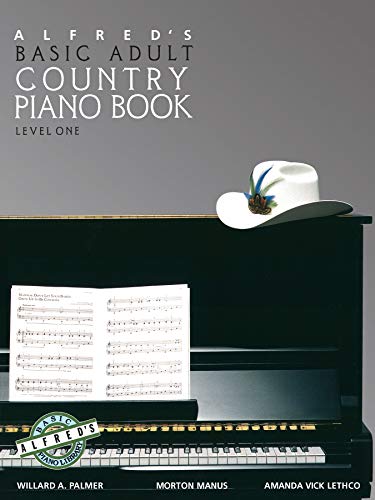 Product Cover Alfred's Basic Adult Piano Course Country Songbook, Bk 1