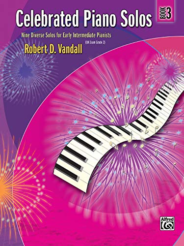 Product Cover Celebrated Piano Solos, Bk 3: Nine Diverse Solos for Early Intermediate Pianists
