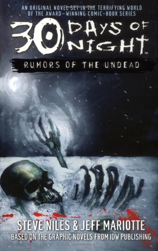 Product Cover Rumors of the Undead (30 Days of Night, Book 1)