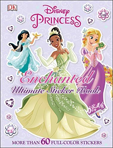 Product Cover Ultimate Sticker Book: Disney Princess: Enchanted: More Than 60 Reusable Full-Color Stickers