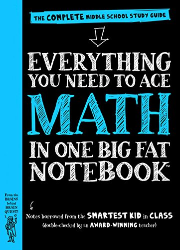 Product Cover Everything You Need to Ace Math in One Big Fat Notebook: The Complete Middle School Study Guide (Big Fat Notebooks)