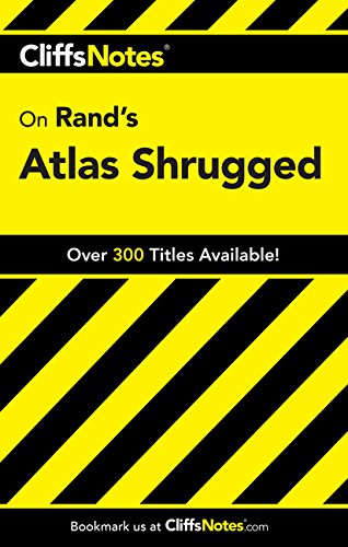 Product Cover CliffsNotes on Rand's Atlas Shrugged (Cliffsnotes Literature Guides)
