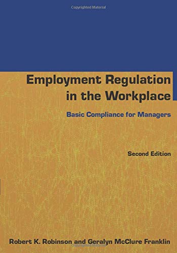 Product Cover Employment Regulation in the Workplace