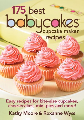 Product Cover 175 Best Babycakes Cupcake Maker Recipes: Easy Recipes for Bite-Size Cupcakes, Cheesecakes, Mini Pies and More!