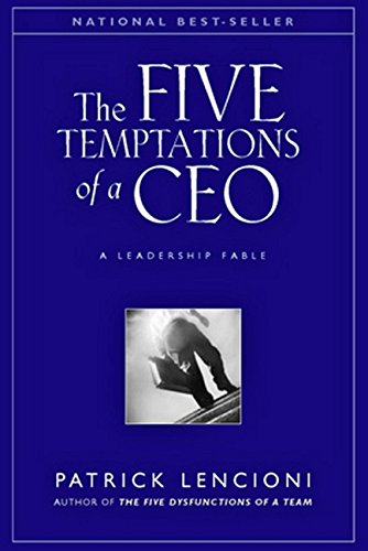 Product Cover The Five Temptations of a CEO