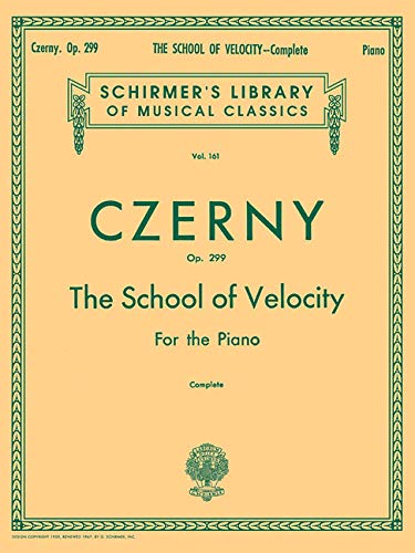 Product Cover The School of Velocity, Op. 299 (Complete): For The Piano (Schirmer's Library of Musical Classics Vol. 161)