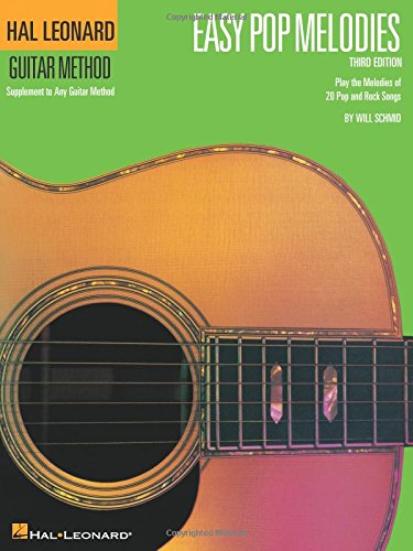 Product Cover Easy Pop Melodies: Correlates with Book 1 (Hal Leonard Guitar Method (Songbooks))