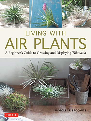 Product Cover Living with Air Plants: A Beginner's Guide to Growing and Displaying Tillandsia
