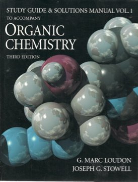 Product Cover Organic Chemistry: Study Guide and Student Solutions Manual, Volume 1