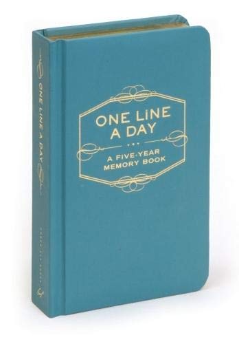 Product Cover One Line A Day: A Five-Year Memory Book (5 Year Journal, Daily Journal, Yearly Journal, Memory Journal)