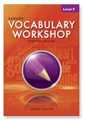 Product Cover Vocabulary Workshop: Level F