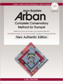 Product Cover Arban's Complete Conservatory Method for Trumpet (Cornet) or Eb Alto, Bb Tenor, Baritone, Euphonium and Bb Bass in Treble Clef