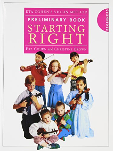 Product Cover Eta Cohen's Violin Method - Preliminary Book: Starting Right