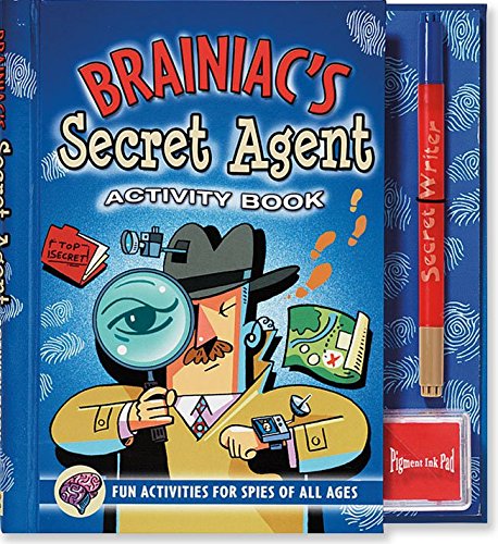 Product Cover Brainiac's Secret Agent Activity Book: Fun Activities for Spies of All Ages (Activity Books) (Activity Journal Series)