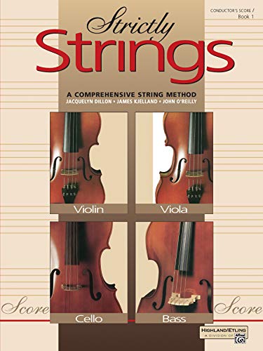 Product Cover Strictly Strings, Bk 1: Conductor's Score, Comb Bound Book
