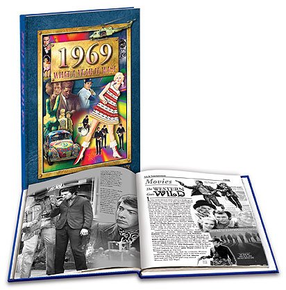 Product Cover 1969 What A Year it Was: 50th Birthday or Anniversary Hardcover Coffee Table Book