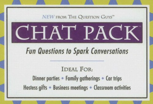 Product Cover Chat Pack: Fun Questions to Spark Conversations