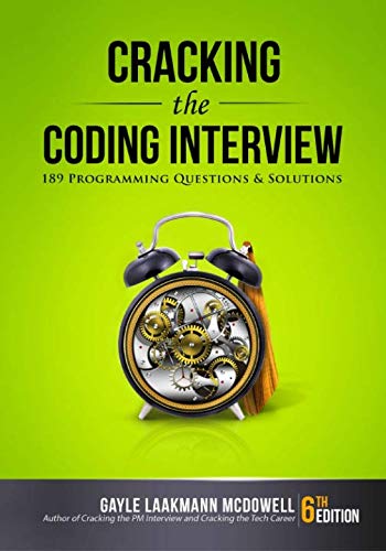 Product Cover Cracking the Coding Interview: 189 Programming Questions and Solutions