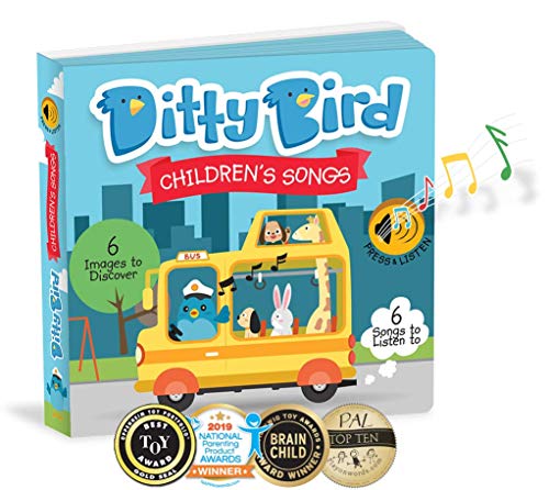 Product Cover Our Best Interactive Children's Songs Book for Babies. Musical Toddler Book. Sound Books for one year old. Educational Toys for 1 year old boy gifts. Gift for 1 year old girl. Awards Winner!