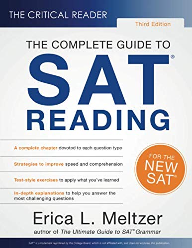 Product Cover The Critical Reader, 3rd Edition: The Complete Guide to SAT Reading