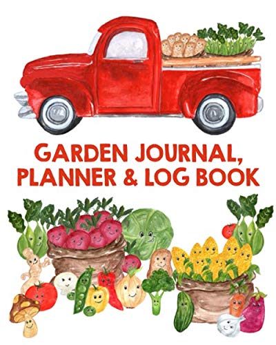 Product Cover Garden Journal, Planner and Log Book: Monthly Planting Planner, Gardener Organizer, Gardening Gift