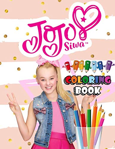 Product Cover JoJo Siwa Coloring Book: JoJo Siwa Jumbo Coloring Book With Exclusive Images