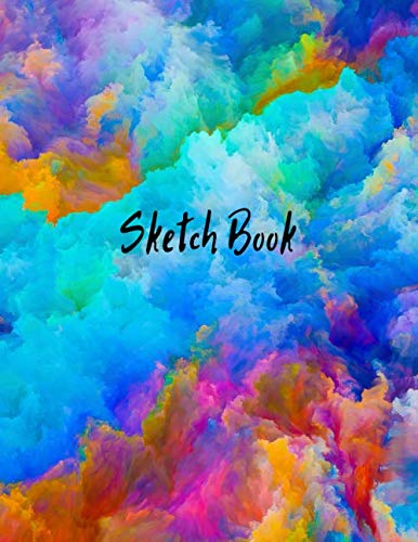 Product Cover Sketch Book: Notebook for Drawing, Writing, Painting, Sketching or Doodling, 120 Pages, 8.5x11 (Premium Abstract Cover vol.4)