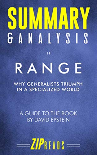 Product Cover Summary & Analysis of Range: Why Generalists Triumph in a Specialized World | A Guide to the Book by David Epstein