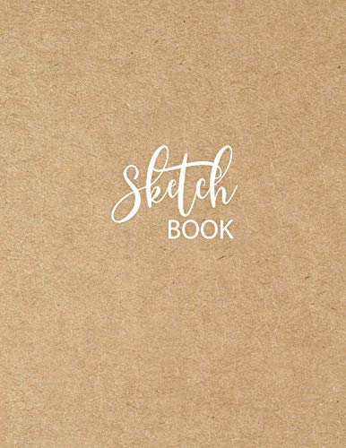 Product Cover Sketch Book: Large Notebook for Drawing, Doodling or Sketching:  109 Pages, 8.5