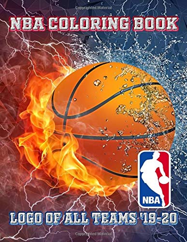 Product Cover NBA COLORING BOOK / LOGO of all TEAMS '19-20 (Sports Series Charles Okurowski)