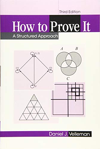 Product Cover How to Prove It: A Structured Approach