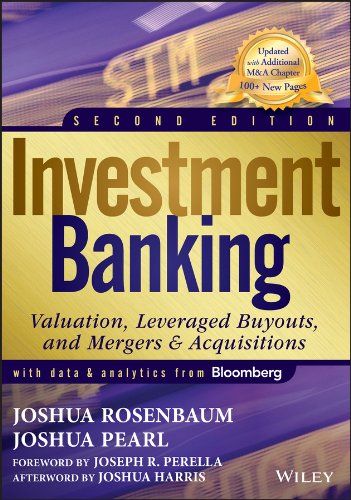 Product Cover Investment Banking: Valuation, Leveraged Buyouts, and Mergers and Acquisitions