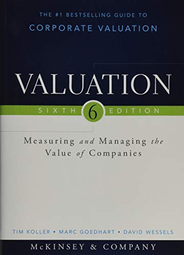 Product Cover Valuation: Measuring and Managing the Value of Companies (Wiley Finance)