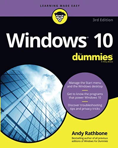 Product Cover Windows 10 For Dummies, 3rd Edition (For Dummies (Computer/Tech))