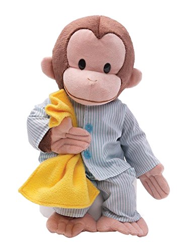 Product Cover GUND Curious George Pajamas Monkey Stuffed Animal Plush, 16