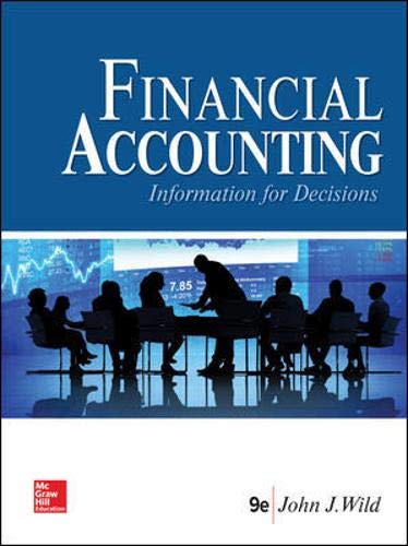 Product Cover Financial Accounting: Information for Decisions