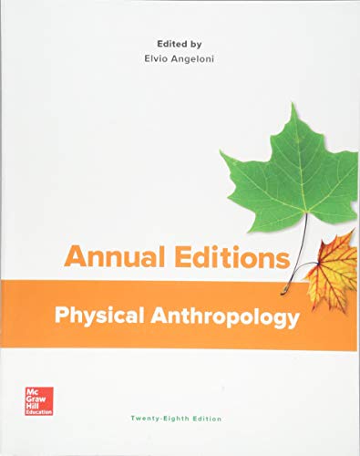 Product Cover Annual Editions: Physical Anthropology