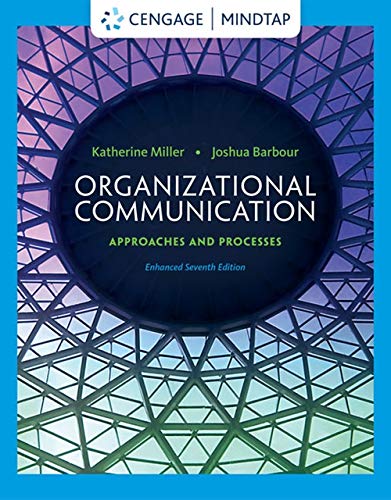 Product Cover Organizational Communication: Approaches and Processes